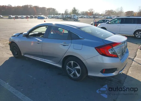 2019 Honda Civic Lx из США, поврежденный, VIN 2HGFC2F6XKH581659